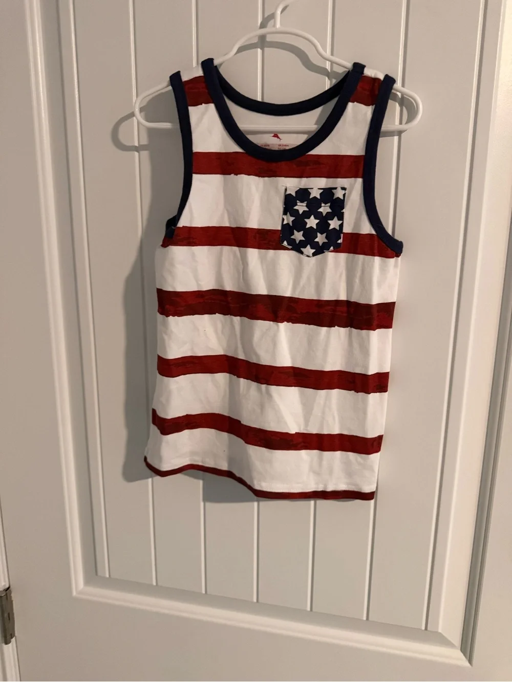 Tommy Bahama Boys’ American Flag Tank Top – Size 5/6